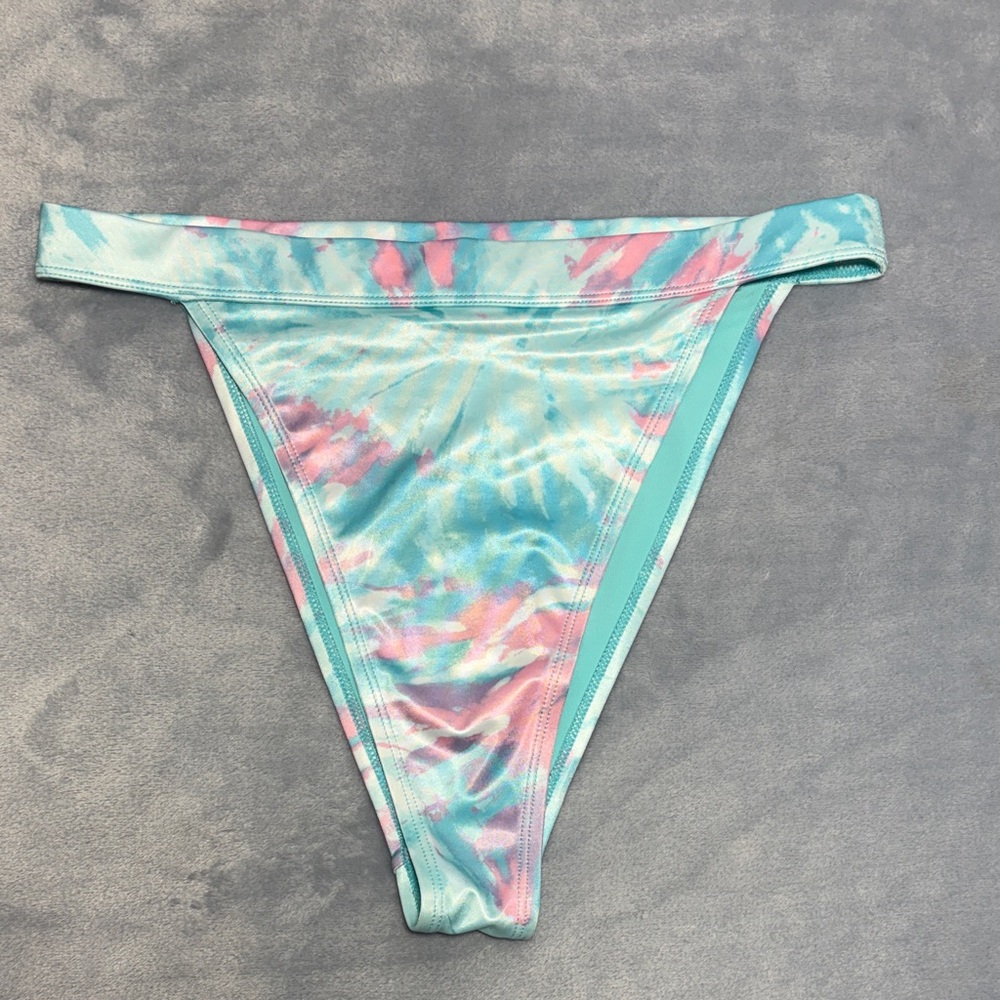 H&M High Waisted Tie Dye Bikini Bottom
